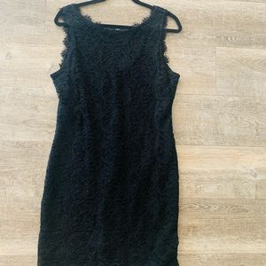 Cocktail dress, worn twice. Dropped back.